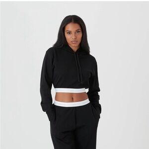 KITH Calvin Klein cropped hoodie